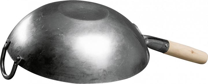 Actual product image Pasoli Handgehämmerter Wok (30 cm, Wok, Carbon steel, Steel)