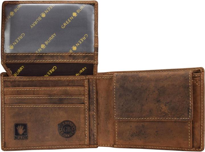 Actual product image Greenburry Vintage Keiler wallet leather 12 cm
