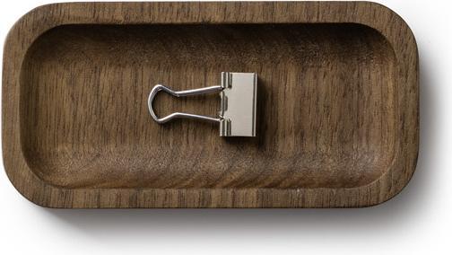 Immagine prodotto Oakywood Mini vassoio portaoggetti e organizzatore da scrivania compatto in legno per accessori