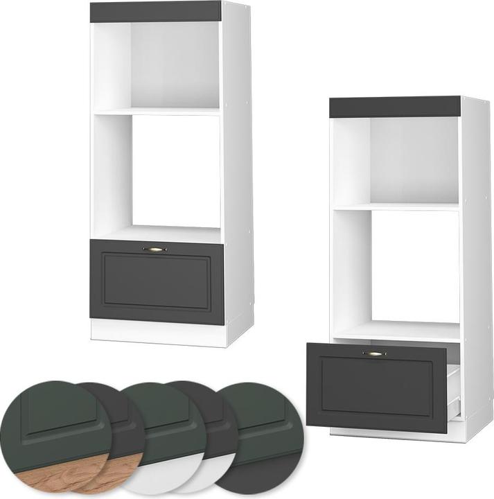 Produktbild Vicco Mikrowellenschrank Fame-Line (60 x 58 x 154 cm)
