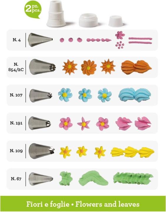 Image du produit Decora Fleurs & feuilles (Embout)