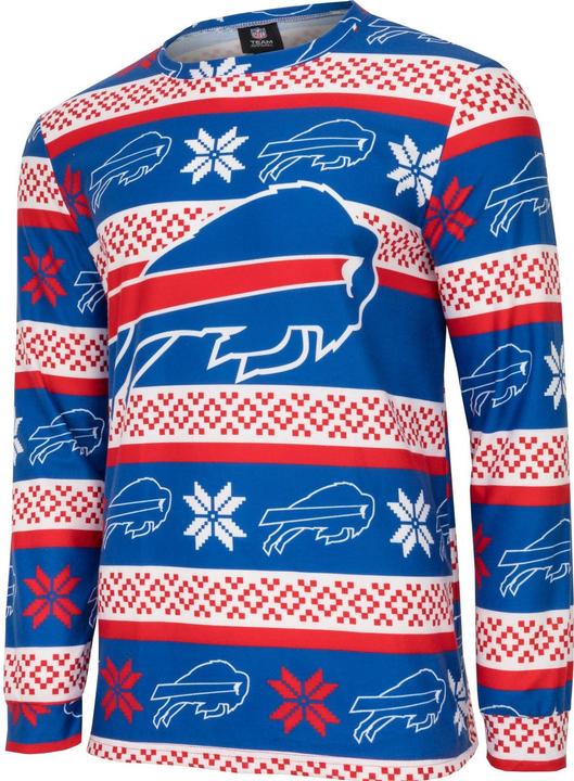 Produktbild Foco NFL Winter XMAS Pyjama Schlafanzug Buffalo Bills - M (M)