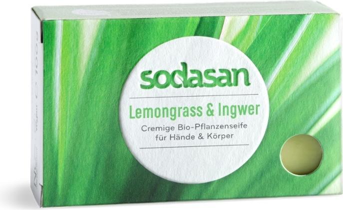 Produktbild Sodasan Pflegeseife Cream Lemongras Bio (Handseifenspender)