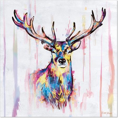 Produktbild Papstar Colourful Deer (20 x, 33 x 33 cm)