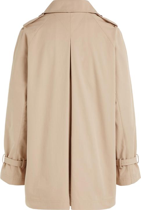 Actual product image Tommy Hilfiger Peached Cotton Short Trench