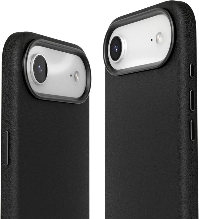 Produktbild Vonmählen Back Cover Like Leather iPhone Air Black, Grundfarbe (Apple iPhone Air)