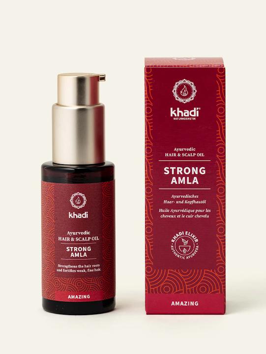 Actual product image Khadi Strong Amla (50 ml)