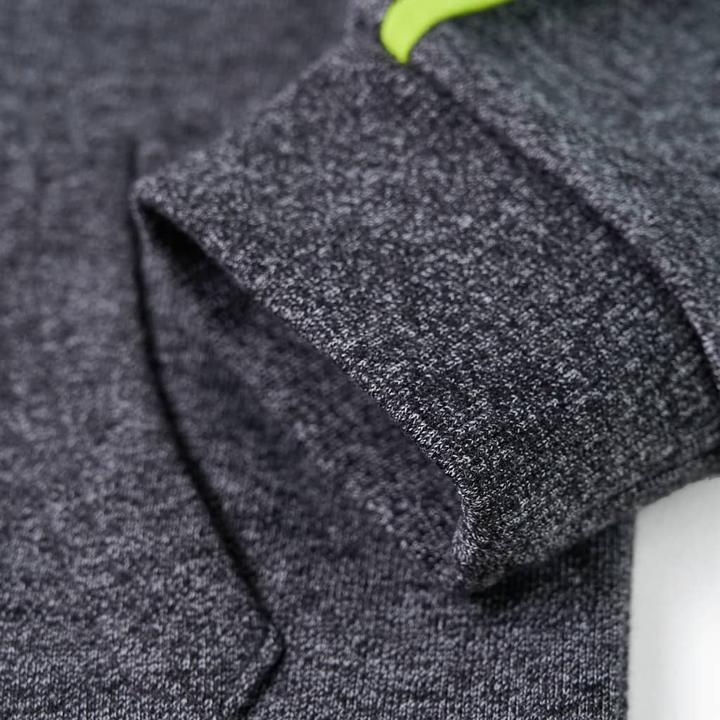 Produktbild VidaXL Kinder-Kapuzenpullover mit Reissverschluss Grau Melange (116)