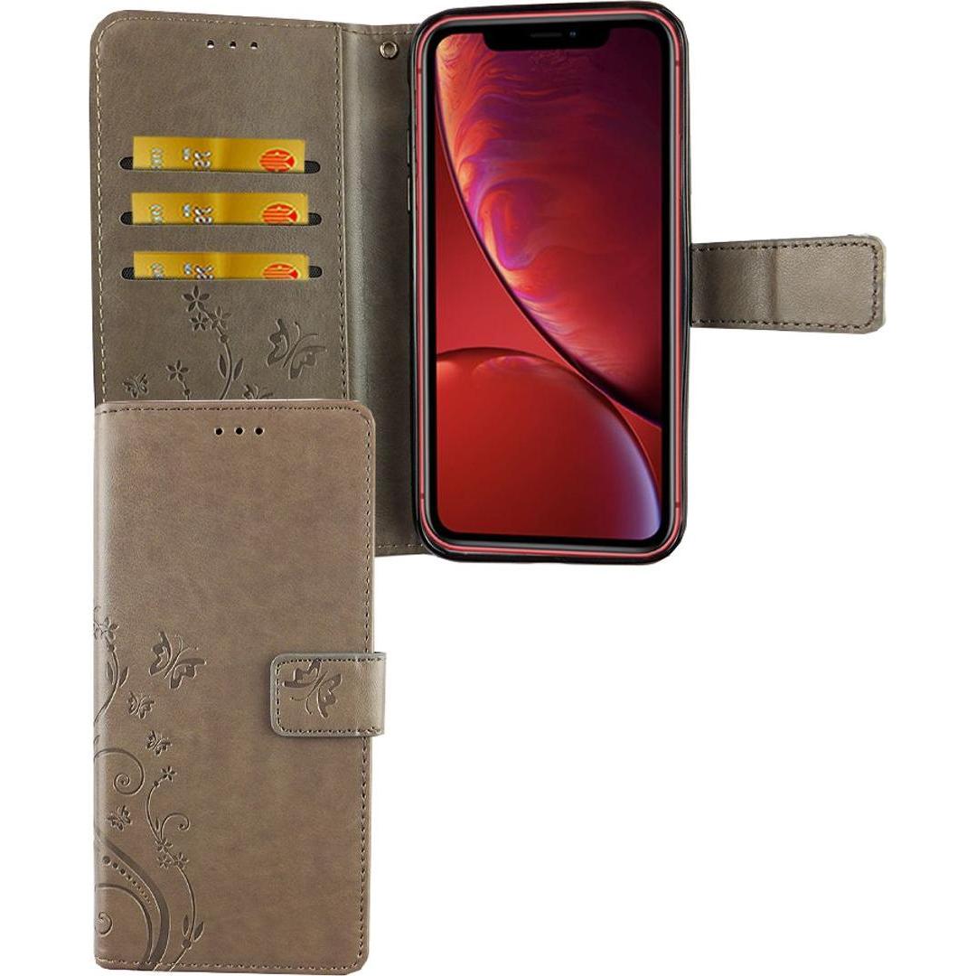 Thumbnail - König Design Hülle Handy Schutz für Apple iPhone XR Case Cover Tasche Wallet Etui Handyhülle (Apple iPhone XR), Smartpho...