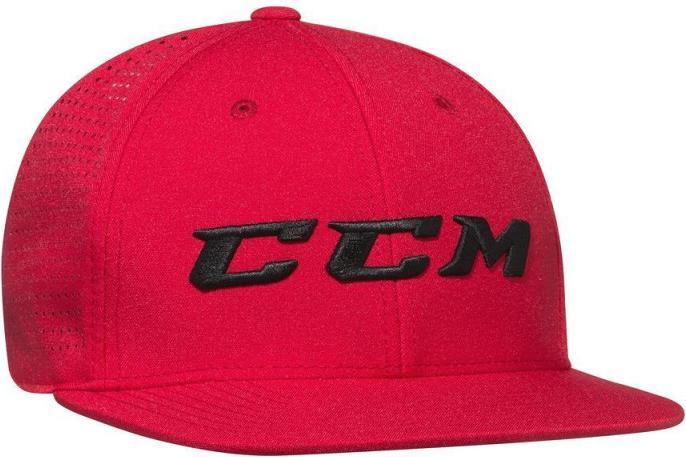 Actual product image CCM Big Logo Flat Brim YTH Snapback (Ena Velikost, Dark Blue) (One size)