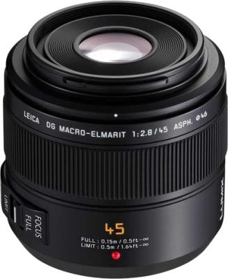 Produktbild Panasonic 45mm f/2.8 Leica DG Macro Elmarit Mega OIS (Micro Four Thirds, Micro Four Thirds)