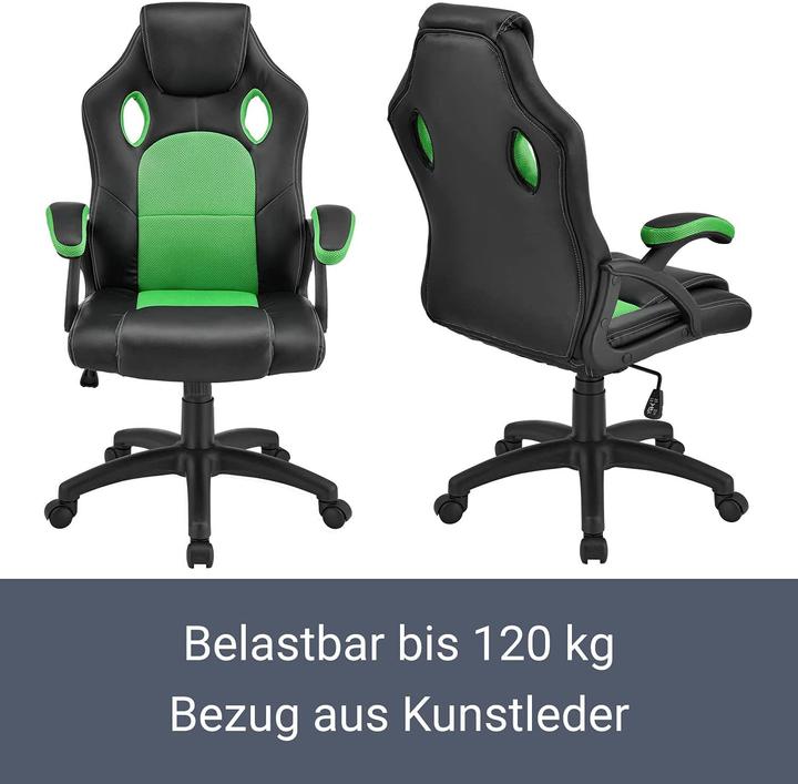 Actual product image Juskys Racing Desk Chair (46 - 56 cm)