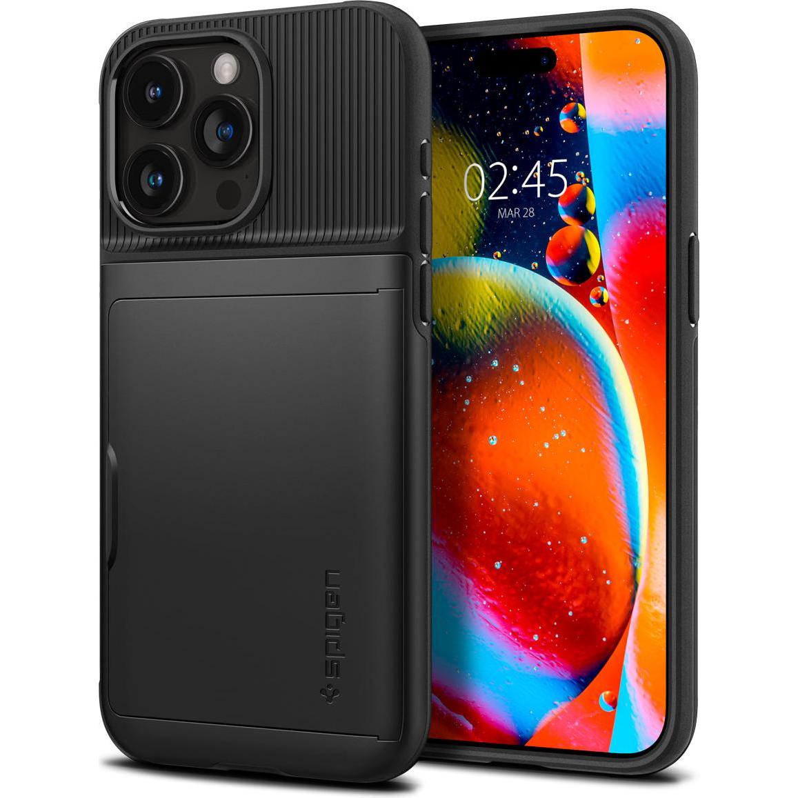 Thumbnail - Spigen ACS06728 (Apple iPhone 15 Pro), Smartphone Hülle, Schwarz
