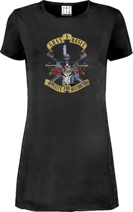 Produktbild Amplified Top Hat Skull T-shirtKleid (XL)