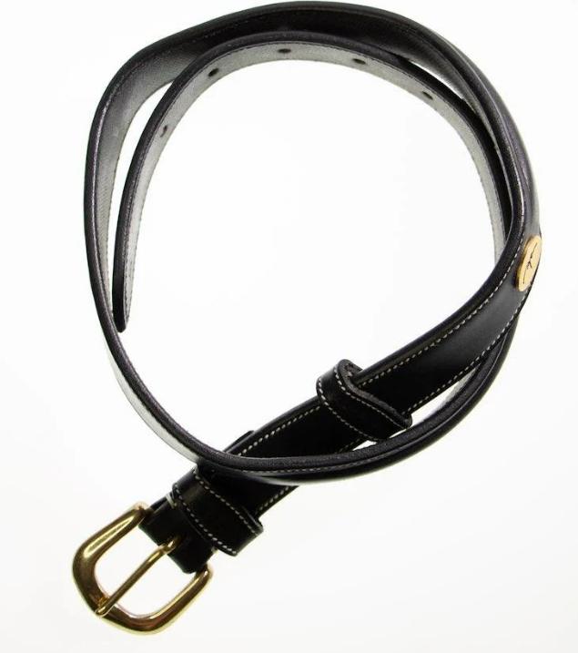 Dy'on Fancy Leather Belt Black
