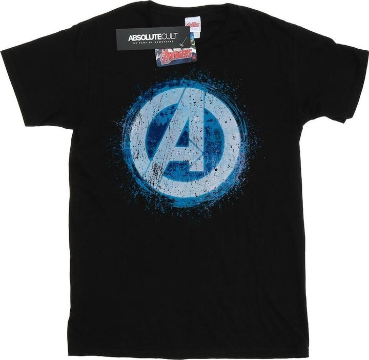 Produktbild Avengers Glühendes Logo TShirt (M)