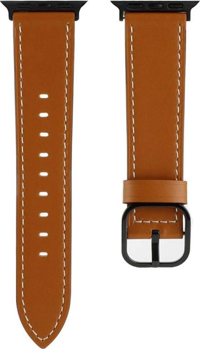 Produktbild Cover-Discount Apple Watch 44/45/46/49mm - Ersatzband Armband Leder (Leder)