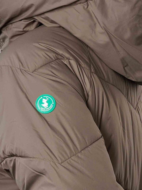 Produktbild Save the Duck Janis Long Coat Mud Grey (S)