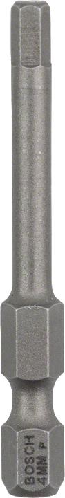 Actual product image Bosch Professional Zubehör Screwdriver bit extra-hard HEX 4, 49 mm, pack of 3 (Allen screw)