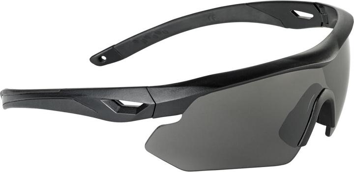 Swiss Eye Swisseye Tactical - Goggles Nighthawk rubber black 3 lens set