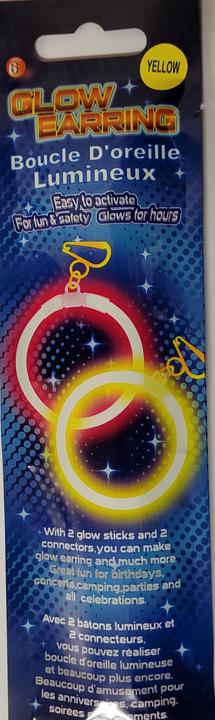 Actual product image Erfurth Glow-in-the-dark earrings