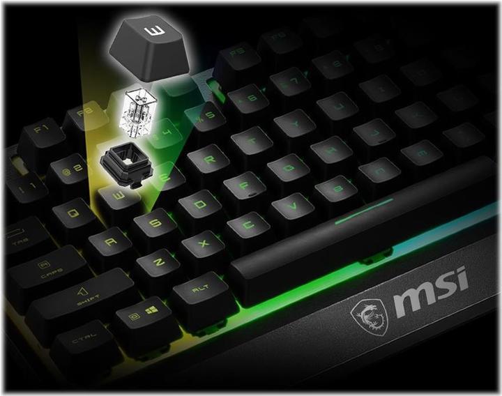 Actual product image MSI Vigor GK30 (DE, Cable)