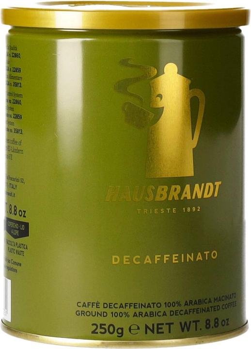 Image du produit Hausbrandt Decaffeinato moulu (Torréfaction moyenne, 250 g)