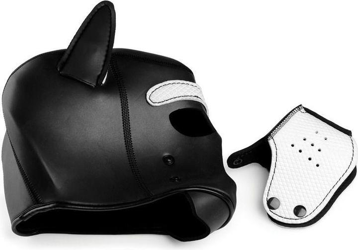 Produktbild Master Series Neoprene Puppy Hood - Black and White