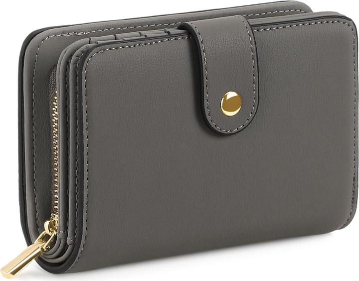 Only-Bags.Store Portemonnaie Reissverschluss mit Münzfach & RFID-Schutz