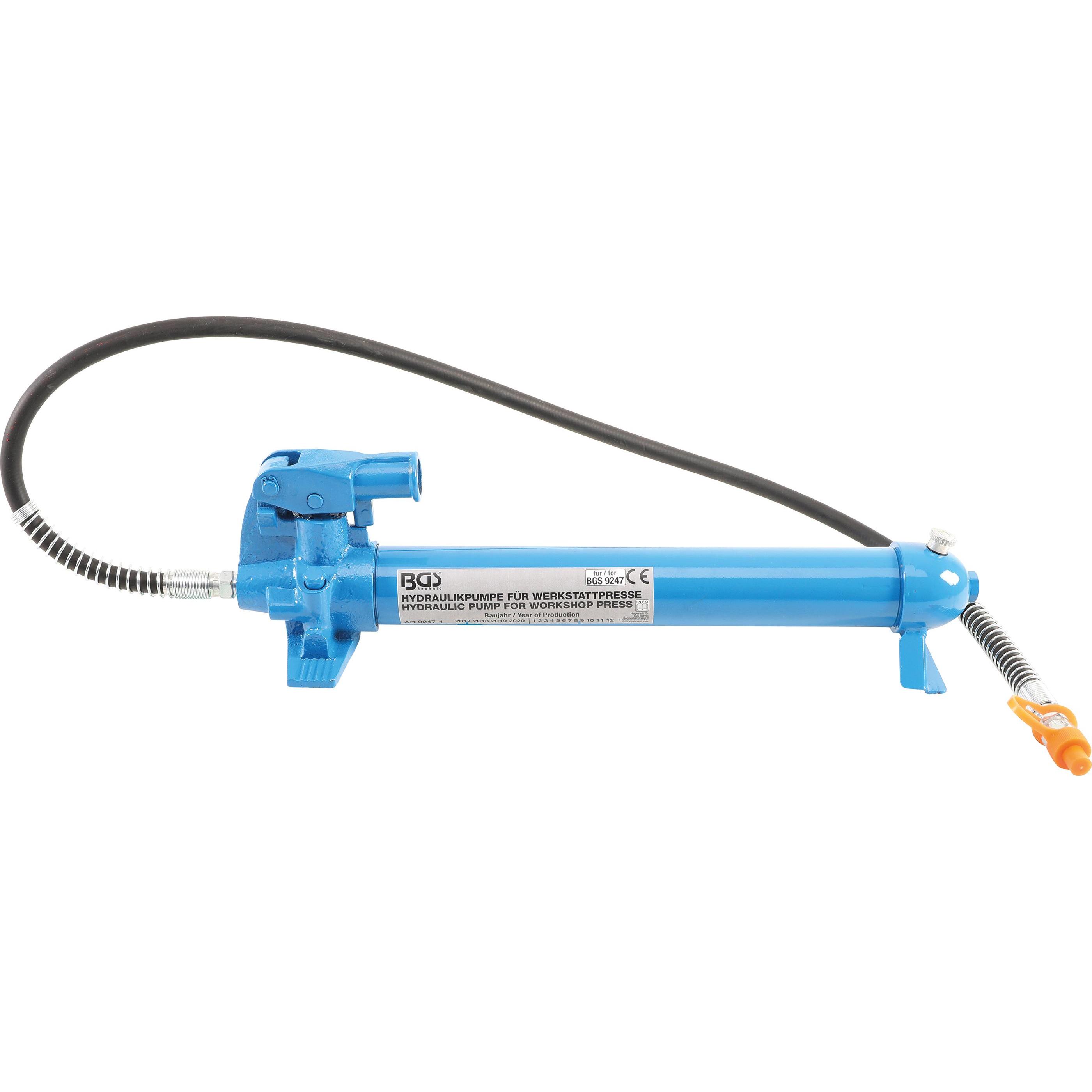 BGS, Morsa + Strettoio, Pompa idraulica per 9247