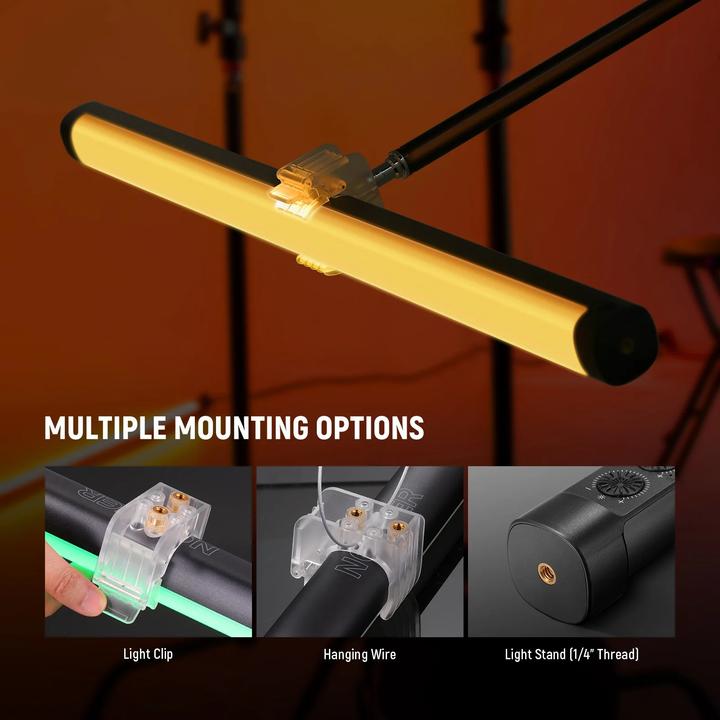 Actual product image Neewer Rod light TL60RGB LED photo-video light RGB 20 Watt