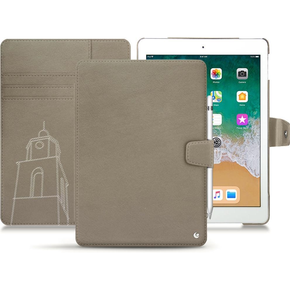 Noreve Lederschutzhülle Wallet (iPad 9.7), Tablet Hülle, Beige