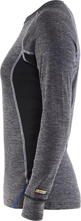 Actual product image Blakläder Ladies' vest WARM grey / black (M)