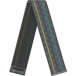 Coros PACE 3 Nylon Band - Juodas - Large (22 mm, Nylon), Uhrenarmband, Schwarz