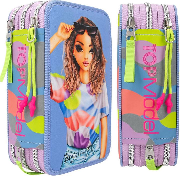 Actual product image Depesche TOPModel Triple Pencil Case FLASH ( 0412749 )
