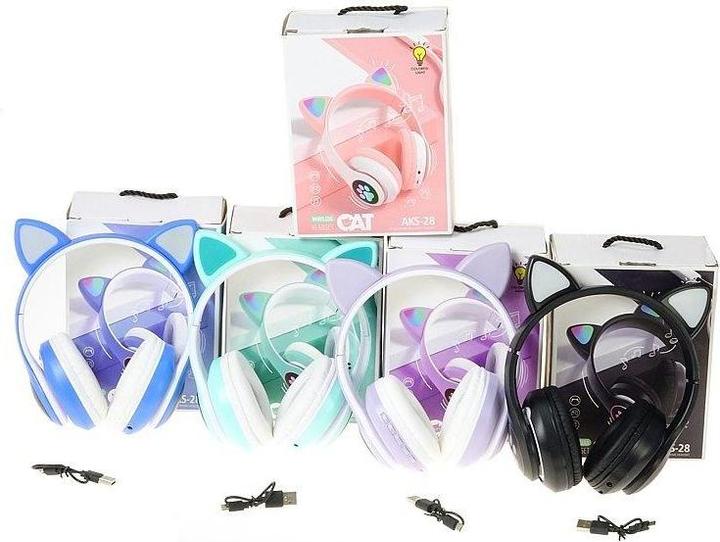 Produktbild Adar Kabellose Kopfhörer mit Licht und MIX-Ohren (Kabellos)