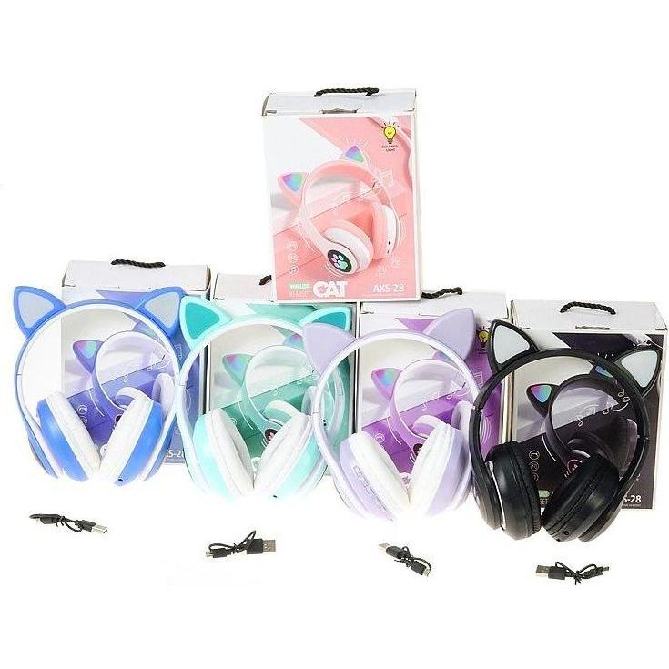 Adar Kabellose Kopfhörer mit Licht und MIX-Ohren (Senza fili), Cuffie