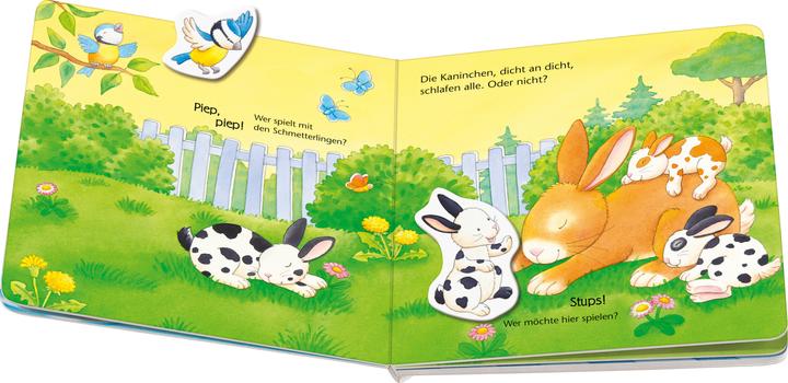 Image du produit Ravensburger Mon premier livre magnétique : Qui appartient à qui? Les enfants animaux - livre de jeu magnétique (Allemand)