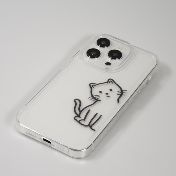 Immagine prodotto PhoneLook Coque Gel silicone trasparente petit chat trop mignon (Apple iPhone 15 Pro)