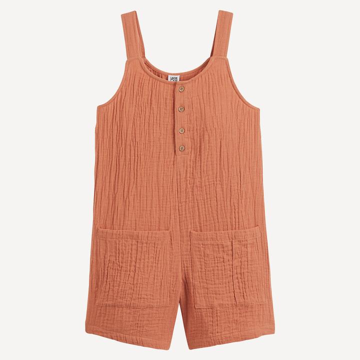 Actual product image La Redoute Collections Jumpsuit aus Baumwoll-Musselin (140)