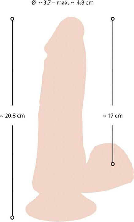 Actual product image Nature Skin Bendable RC Vibrat