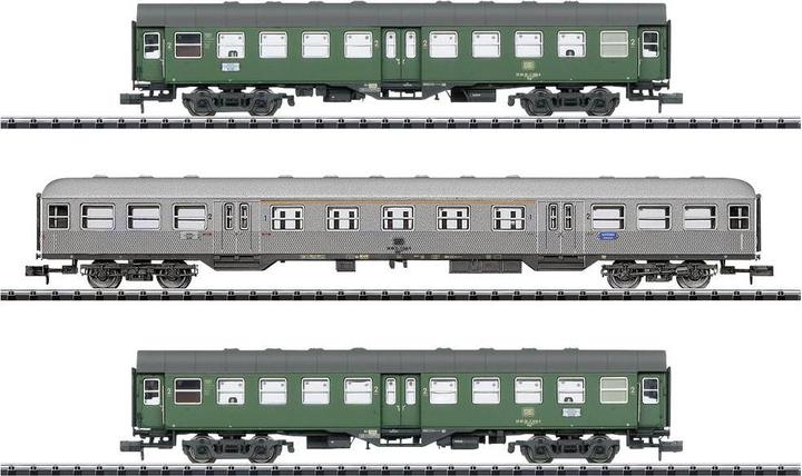 MiniTrix 18295 N Personenwagen-Set 1, N2846 der DB, MHI (Spur N)