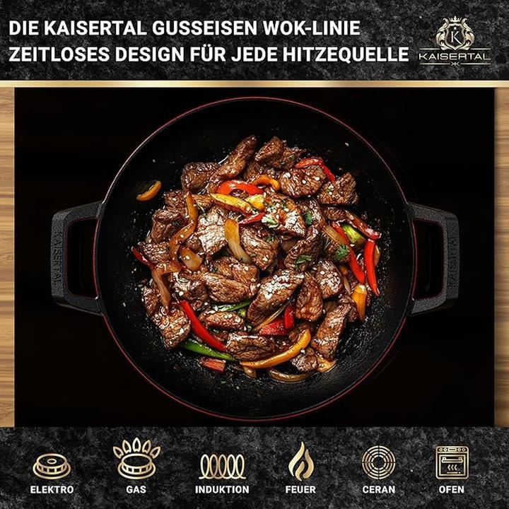 Image du produit Kaisertal Wok sans couvercle (Wok, Fonte)