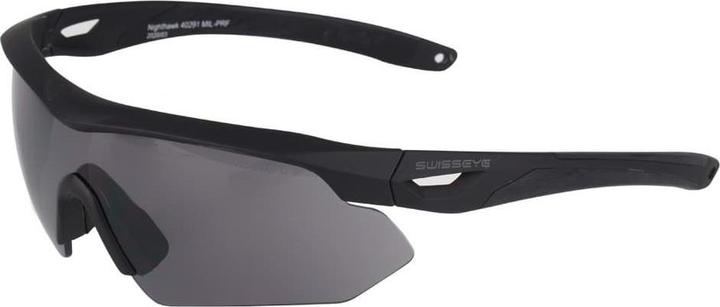 Actual product image Swiss Eye Swisseye Tactical - Goggles Nighthawk rubber black 3 lens set