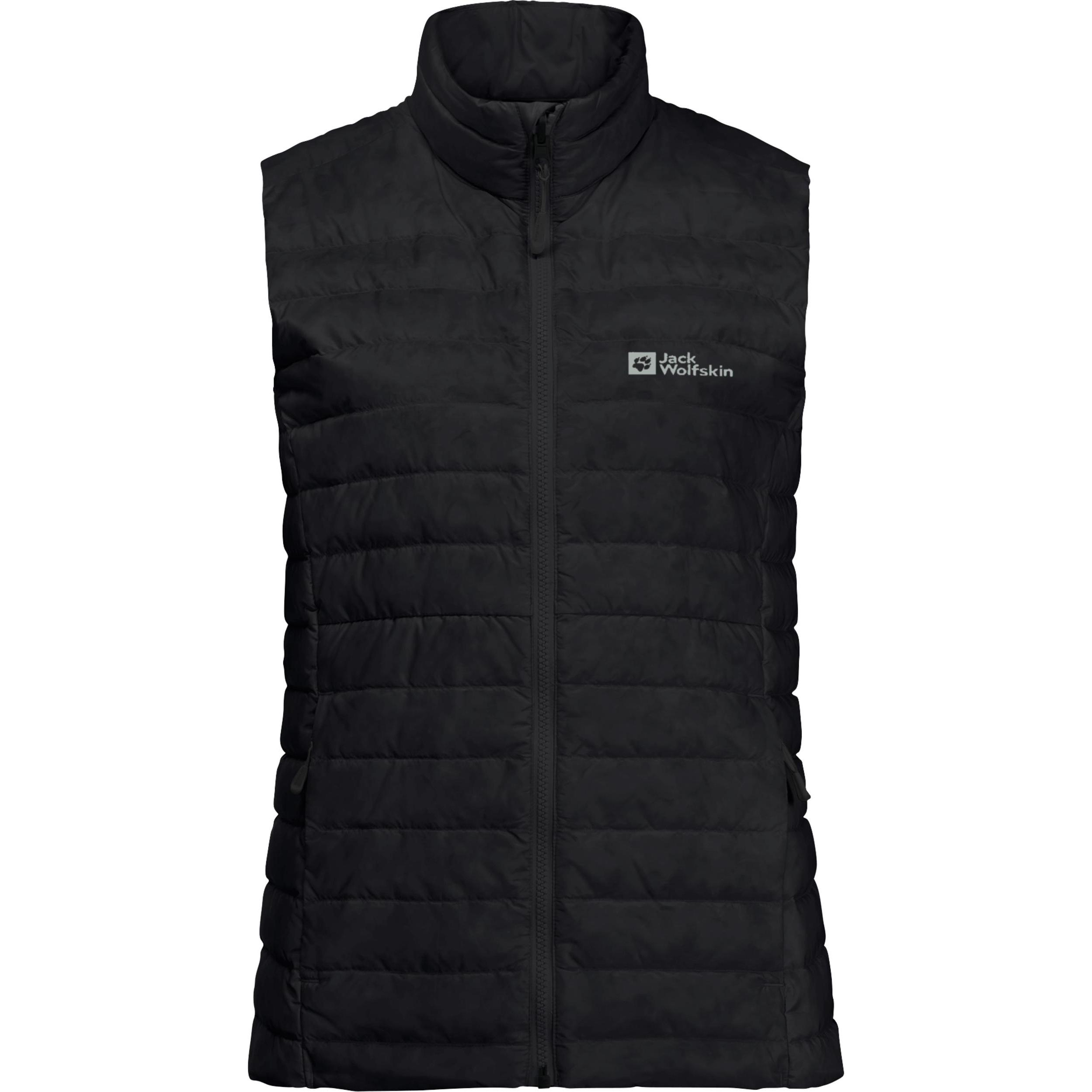 Jack Wolfskin, Damen, Weste, Pilvi Down Vest W, Schwarz, (XL)
