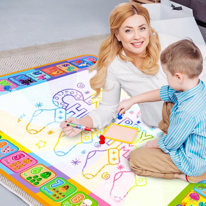 Immagine prodotto Activity Board Grosse Magic-Malmatte mit Wasserbuch (100 x 70 cm)