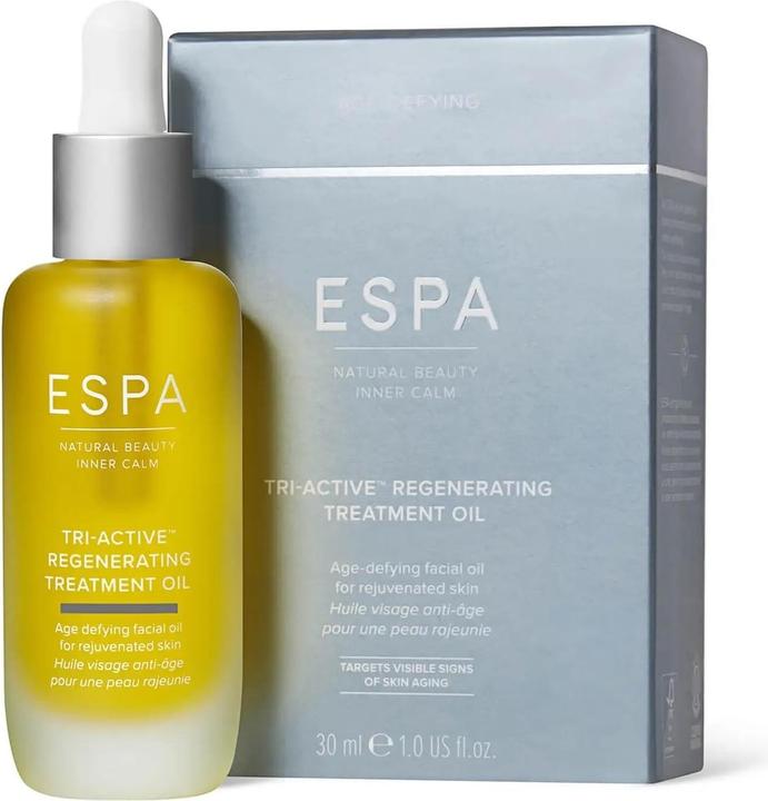 Actual product image Espa TriActiveTM Regenerating Nourishing Facial Oil 30ml Organic Retinol Agedefying Menopausefriendly (30 ml, Face oil)