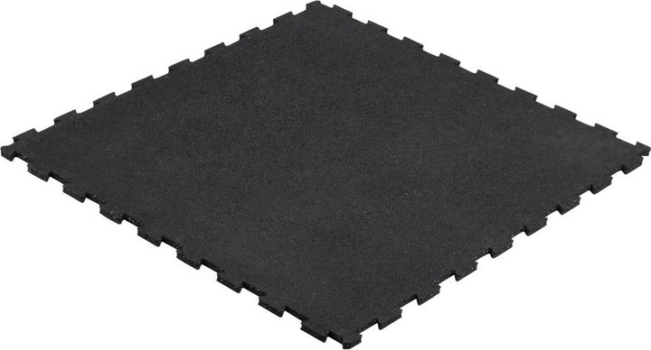 Actual product image Rebel Rubber floor for fitness room equipment mat Puzzles 1m thickness 15mm black ACTIVE (1.50 cm)