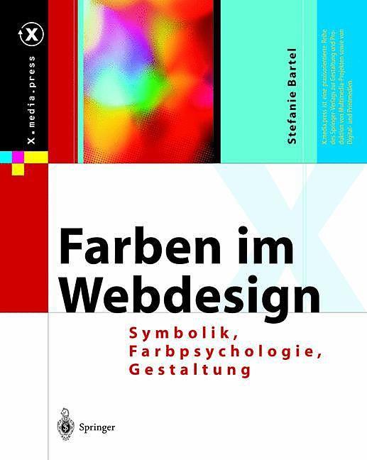 Produktbild Farben im Webdesign (Deutsch, Stefanie Bartel, 2014)