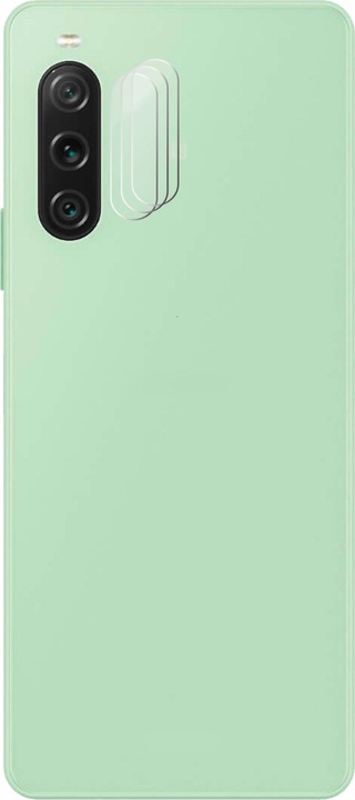 Produktbild BROTECT 3x AirGlass Panzerglasfolie für Sony Xperia 10 V (Display+Kamera) (3 Stück, Sony Xperia 10 V)